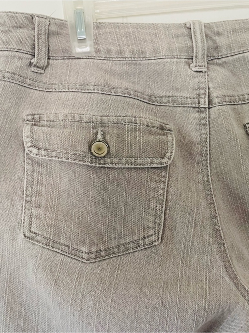 Cato Women's Light Gray Straight-Leg Jeans - Picture 9 of 11